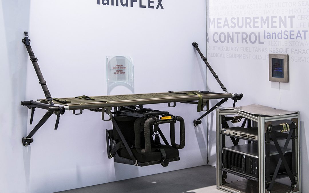 Modulare MedEvac Lösungen für geschützte Landfahrzeuge